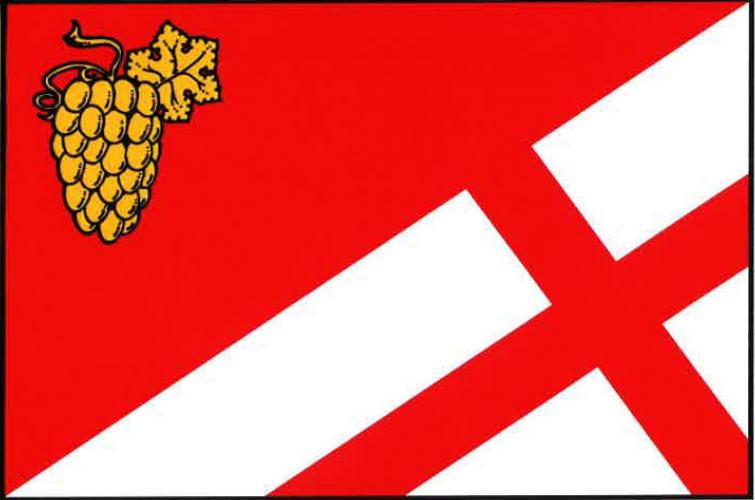 Vlajka obce Vinařice
