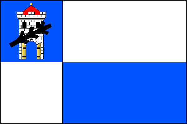 Vlajka obce Štětí