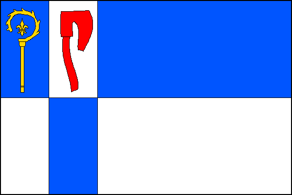 Vlajka obce Vražkov