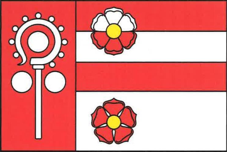 Vlajka obce Čečovice