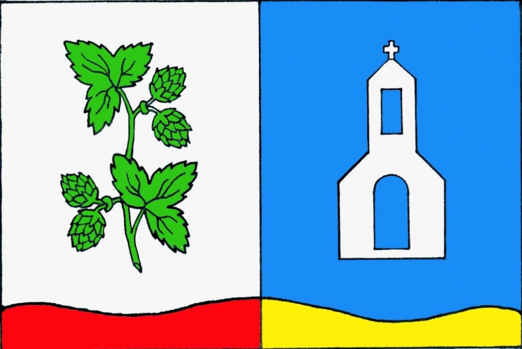 Vlajka obce Holedeč