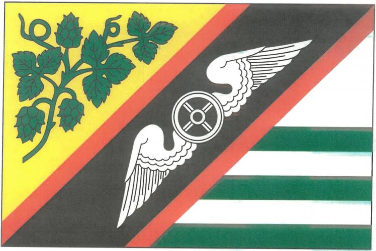 Vlajka obce Měcholupy