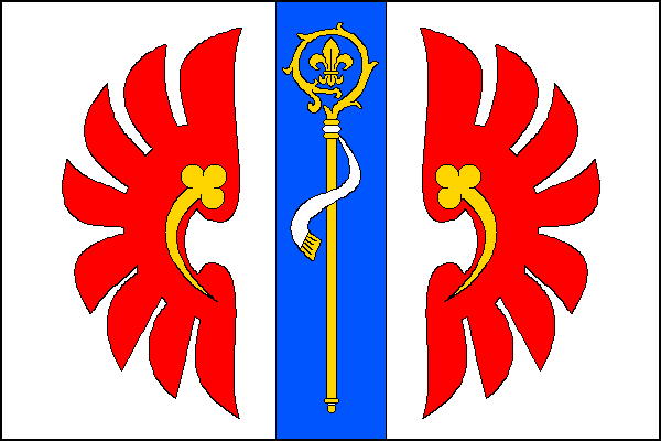 Vlajka obce Brodeslavy