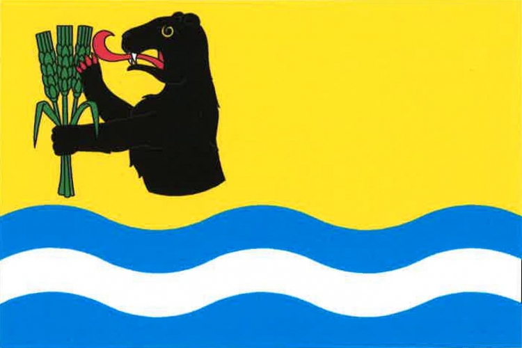 Vlajka obce Počedělice