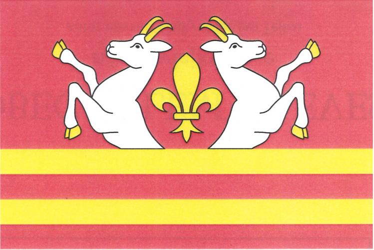 Vlajka obce Velemyšleves