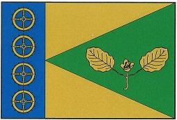 Vlajka obce Ostrovec-Lhotka