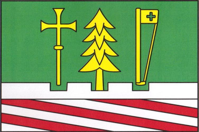 Vlajka obce Lhota pod Radčem