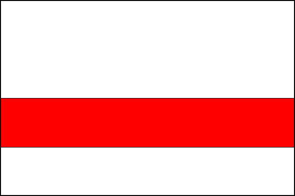 Vlajka obce Bílina