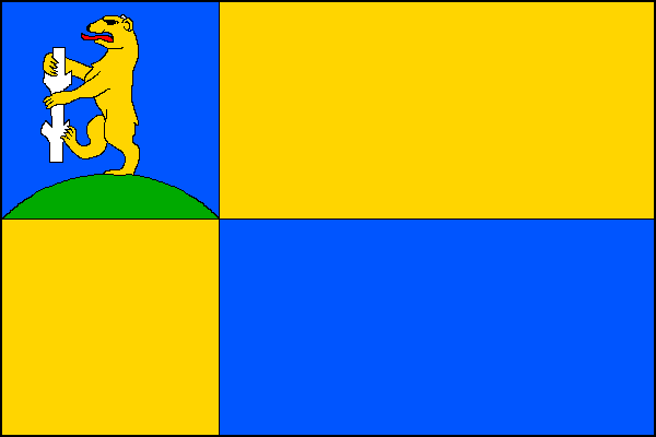 Vlajka obce Hrobčice