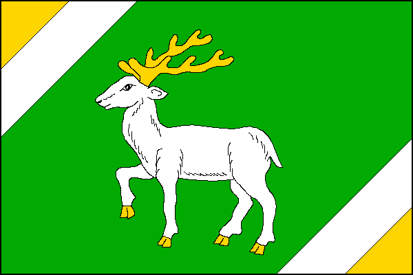 Vlajka obce Heřmánky