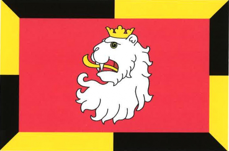 Vlajka obce Hněvkovice