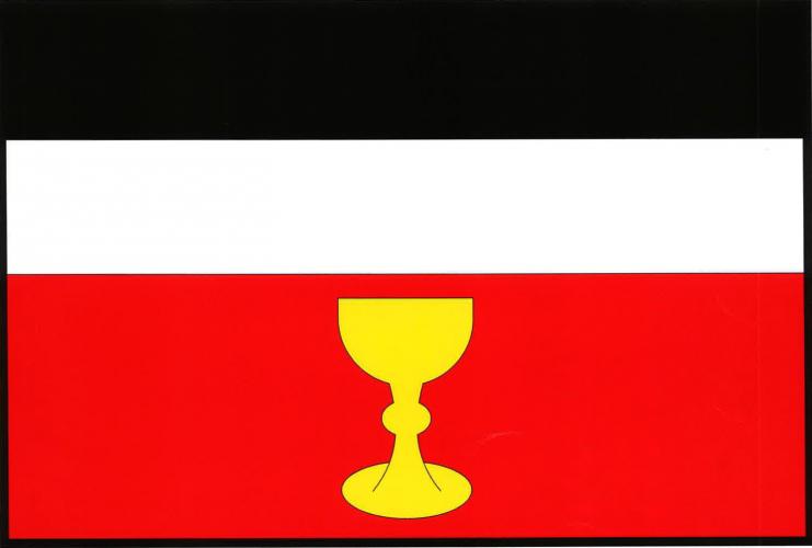 Vlajka obce Malčín