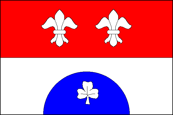 Vlajka obce Nová Ves u Chotěboře