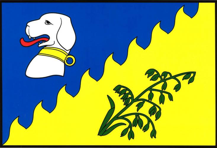 Vlajka obce Ovesná Lhota