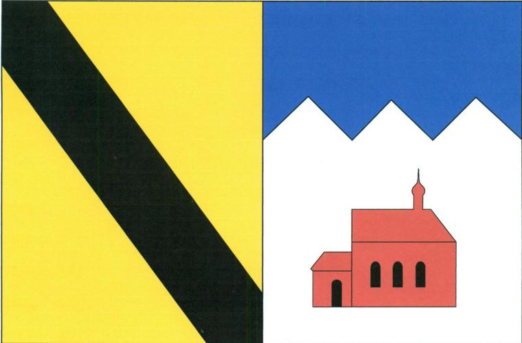 Vlajka obce Rušinov