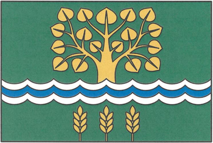 Vlajka obce Rybníček