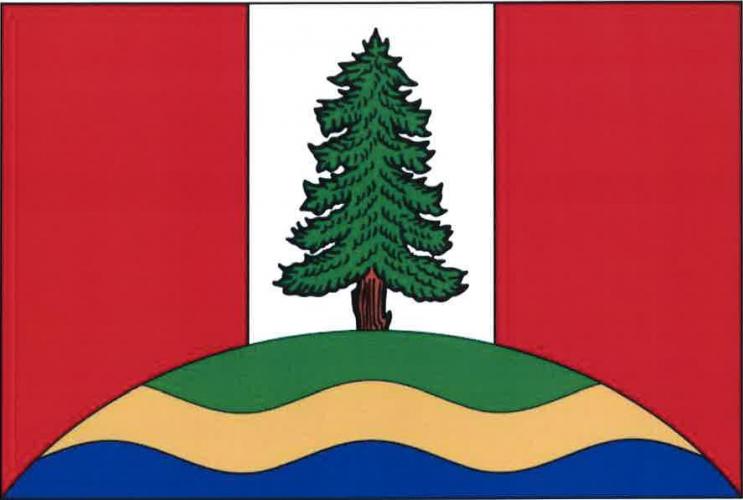 Vlajka obce Nové Heřminovy