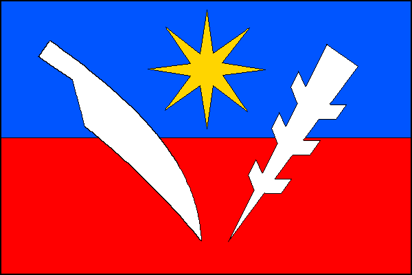 Vlajka obce Lužice