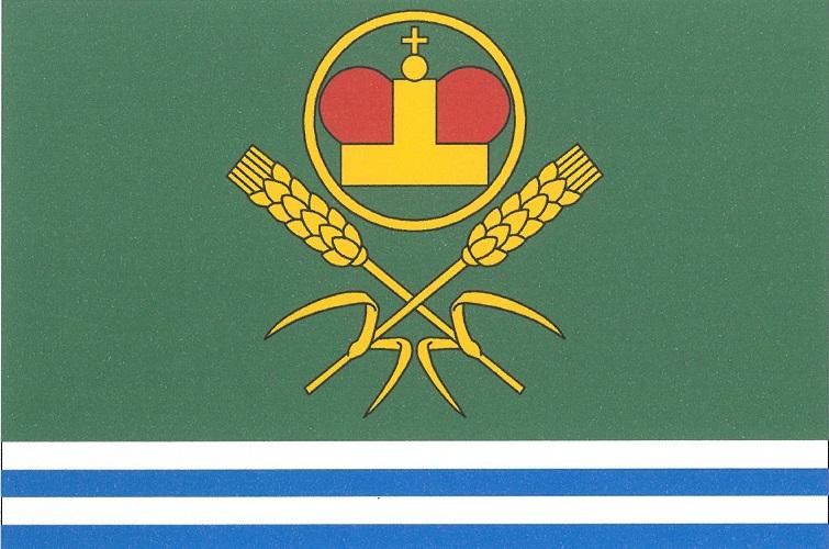 Vlajka obce Hlušice