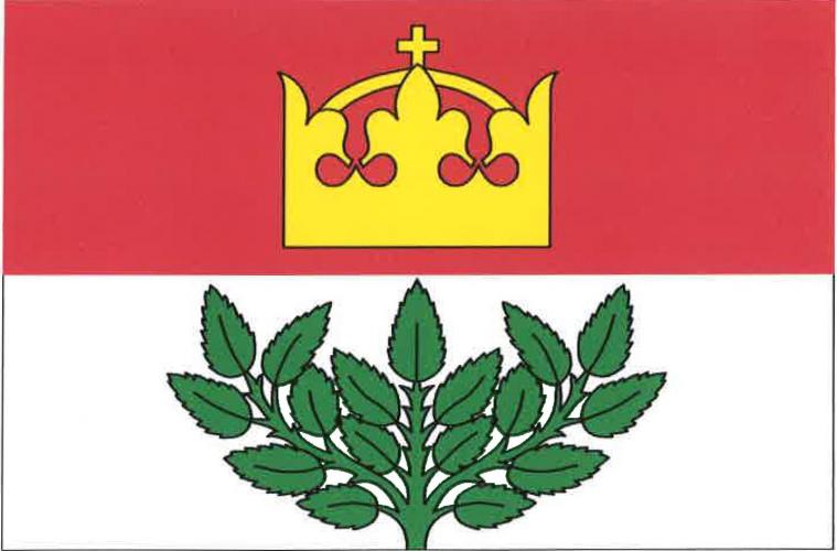 Vlajka obce Zachrašťany