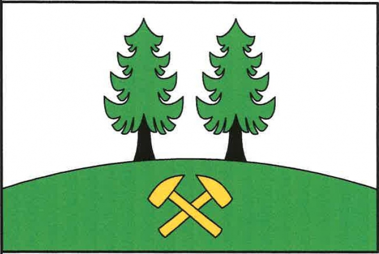 Vlajka obce Zahořany