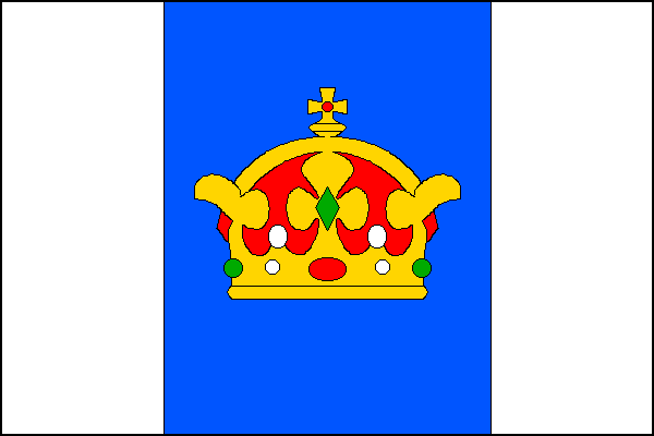 Vlajka obce Krouna