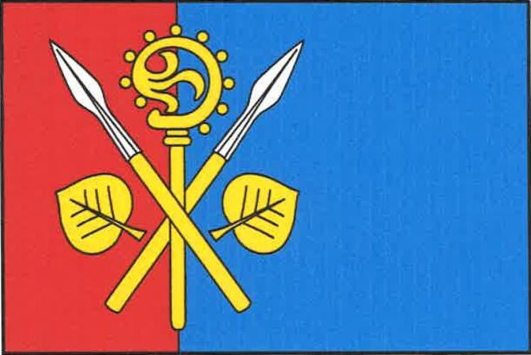 Vlajka obce Strážiště