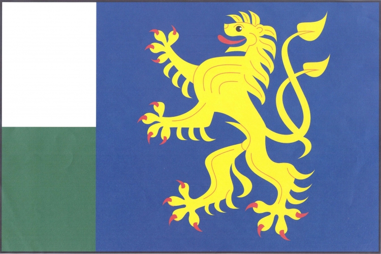 Vlajka obce Branžež