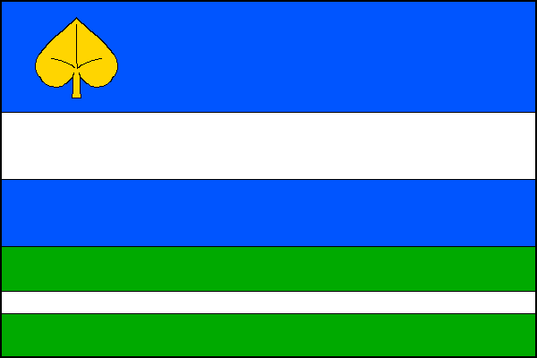 Vlajka obce Perálec