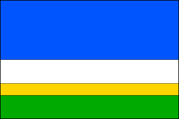 Vlajka obce Horní Újezd