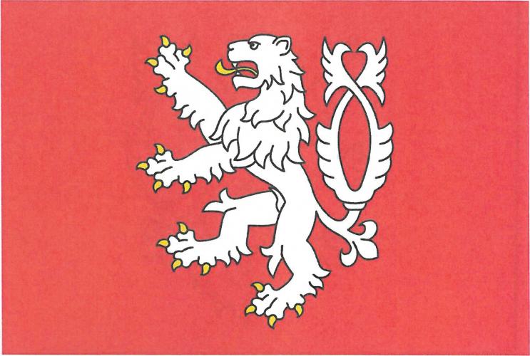 Vlajka obce Trhová Kamenice