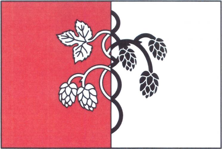 Vlajka obce Chmelík