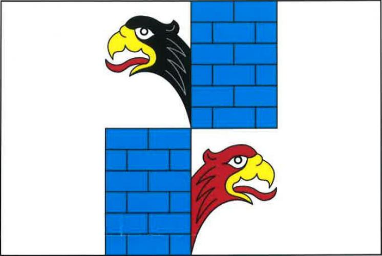 Vlajka obce Chřenovice