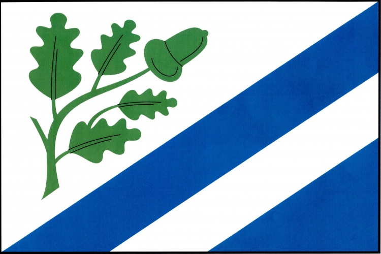 Vlajka obce Hvozdnice