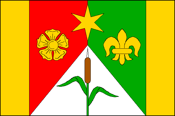 Vlajka obce Třtěnice