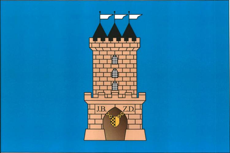 Vlajka obce Vysoké Veselí