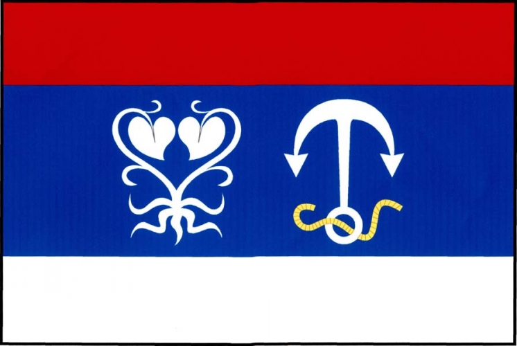 Vlajka obce Bohuslavice