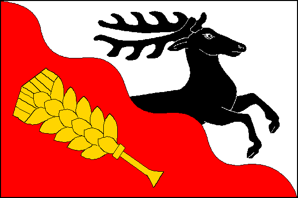 Vlajka obce Česká Čermná
