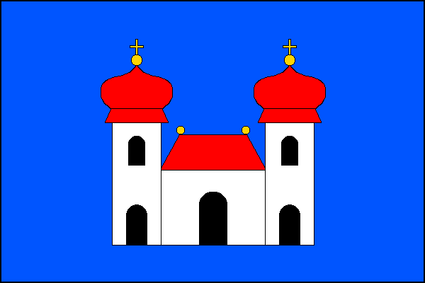 Vlajka obce Machov