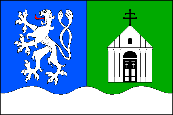 Vlajka obce Velká Jesenice