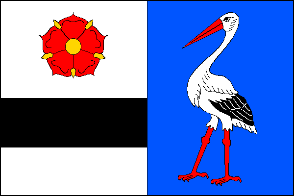 Vlajka obce Velký Třebešov