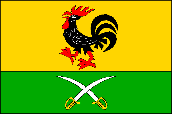 Vlajka obce Vysokov