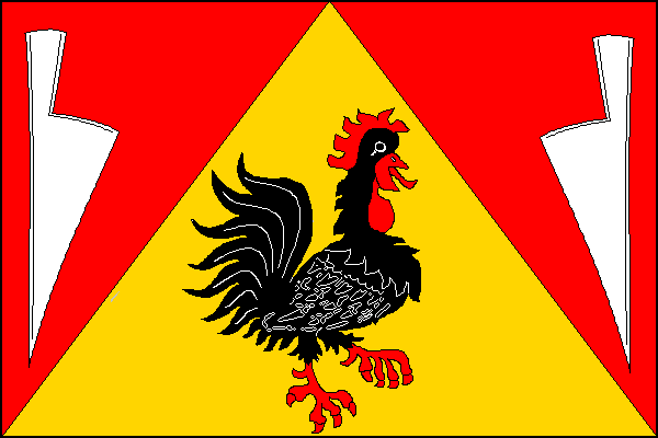 Vlajka obce Kostěnice