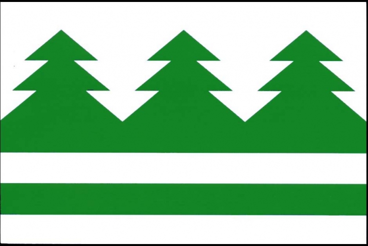 Vlajka obce Poběžovice u Holic