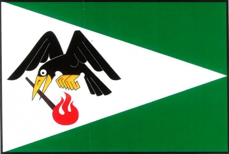 Vlajka obce Poběžovice u Přelouče