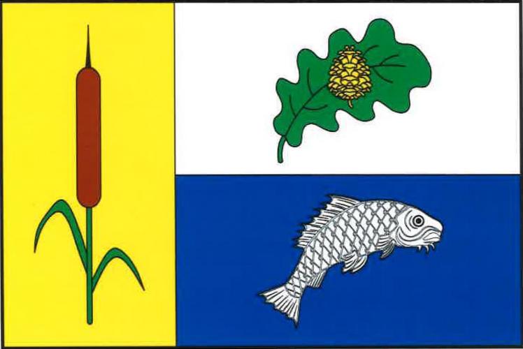 Vlajka obce Strašov