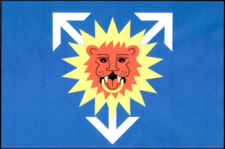 Vlajka obce Újezd u Přelouče