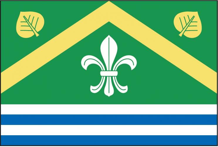 Vlajka obce Urbanice