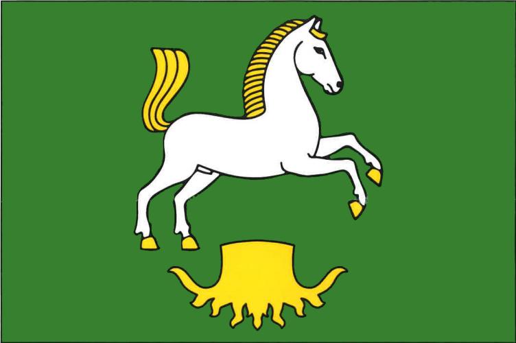 Vlajka obce Čestice