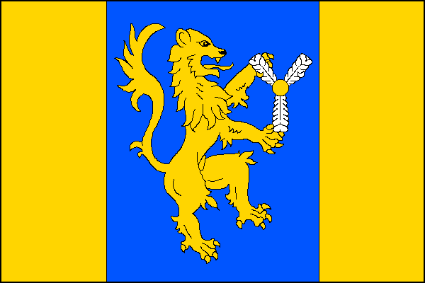 Vlajka obce Horní Branná